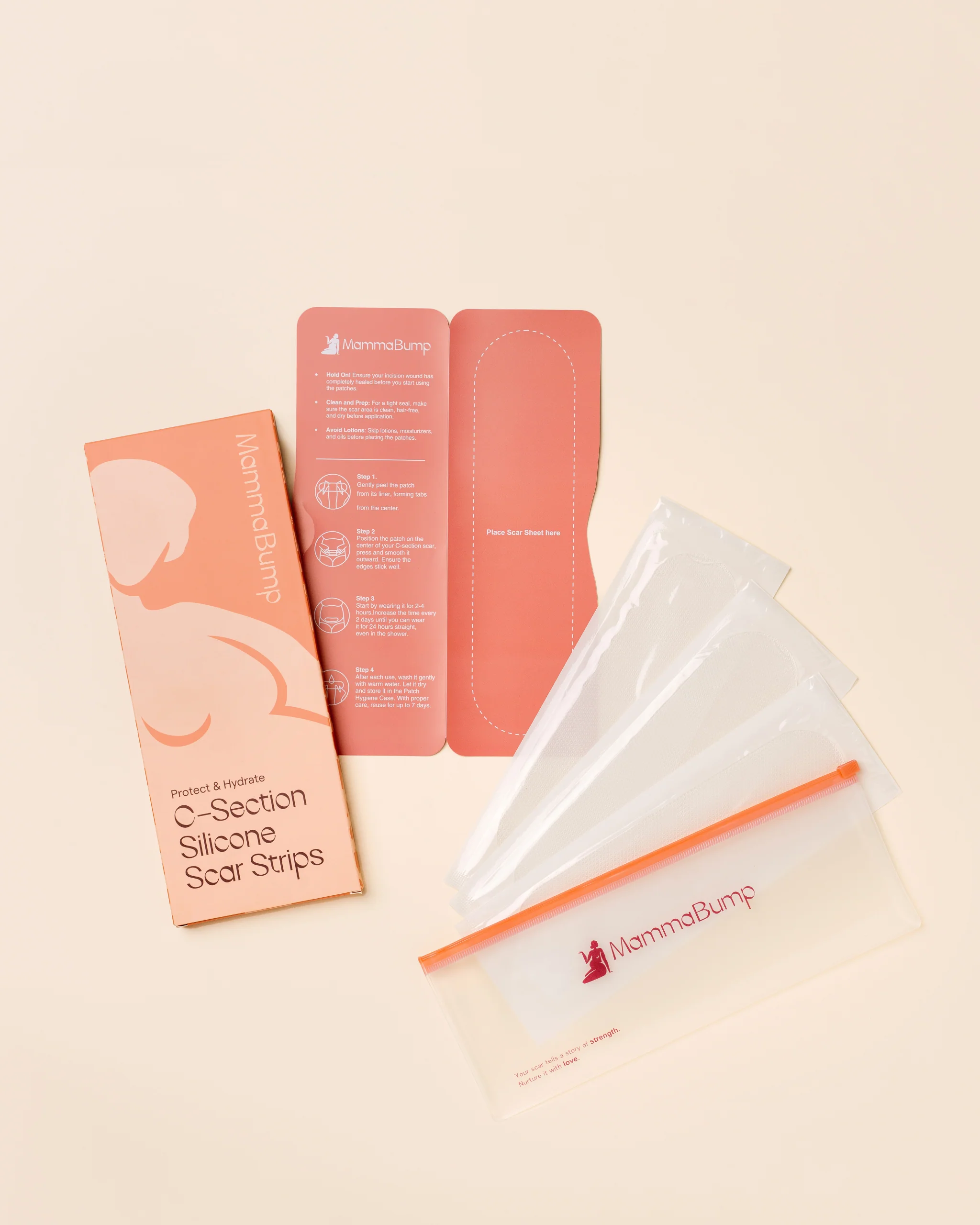 C-Section Silicone Scar Strips - Image 3